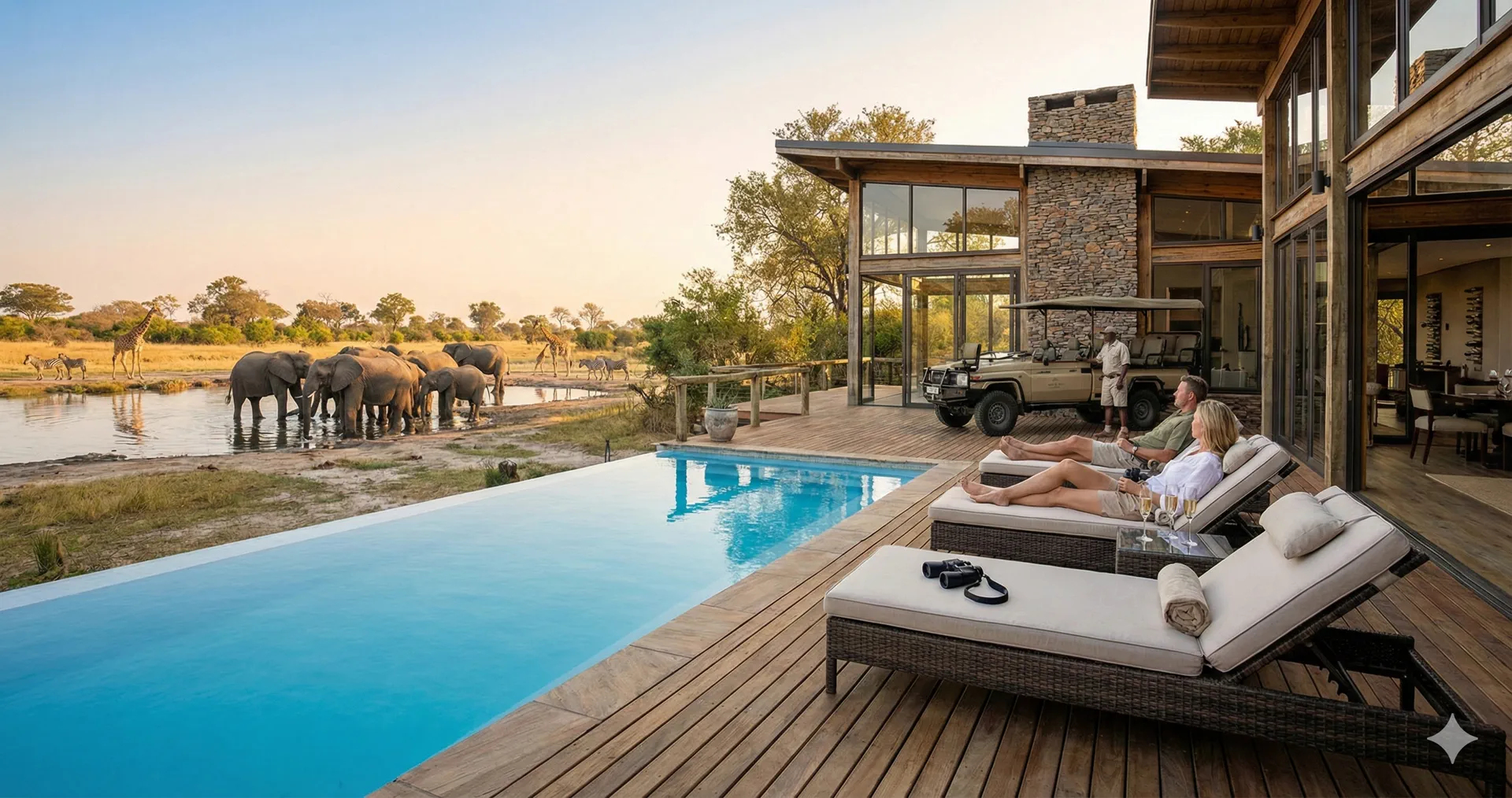 Safáris na África 2025: Lodges de Luxo e Experiências Selvagens